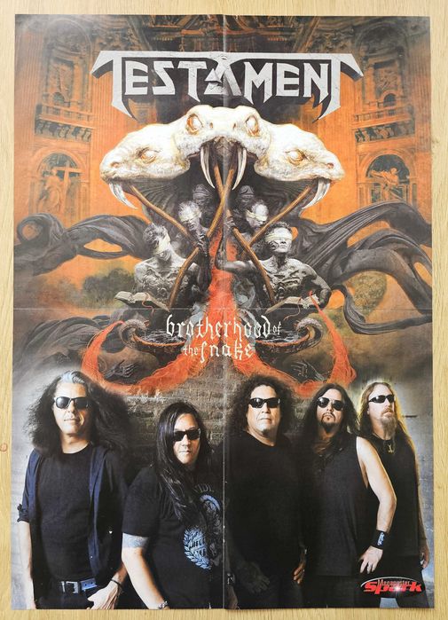 Testament - Duży plakat z 2016 r. - Format A2 (ok. 55 x 40 cm) - NOWY!