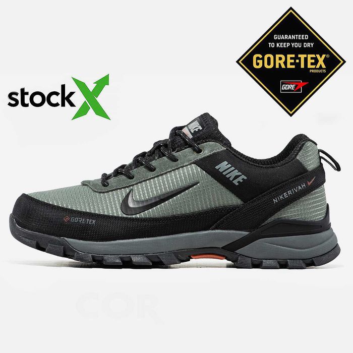 Мужские кроссовки Nike Rivah Gore-Tex Olive. Размеры 41-46