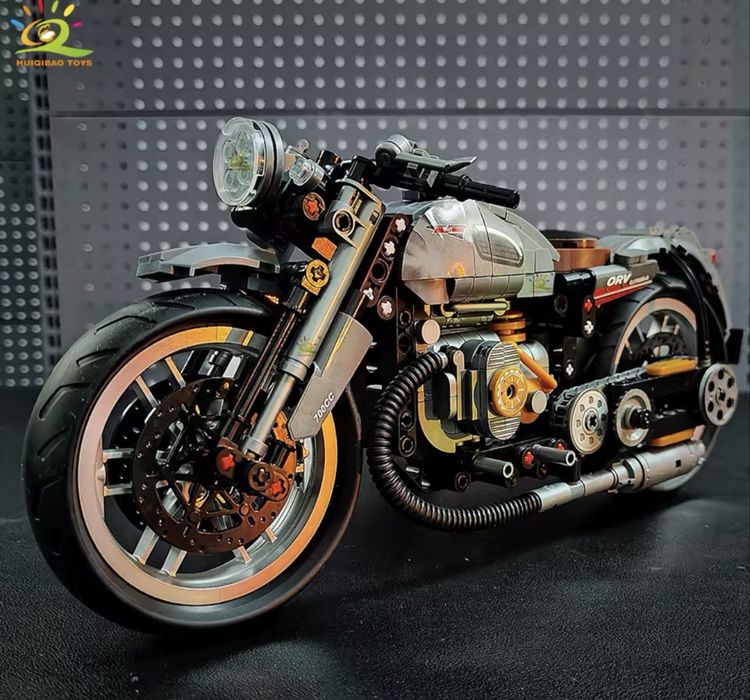 Klocki do składania motor nowe 808 czesci HUIQIBAO okazja