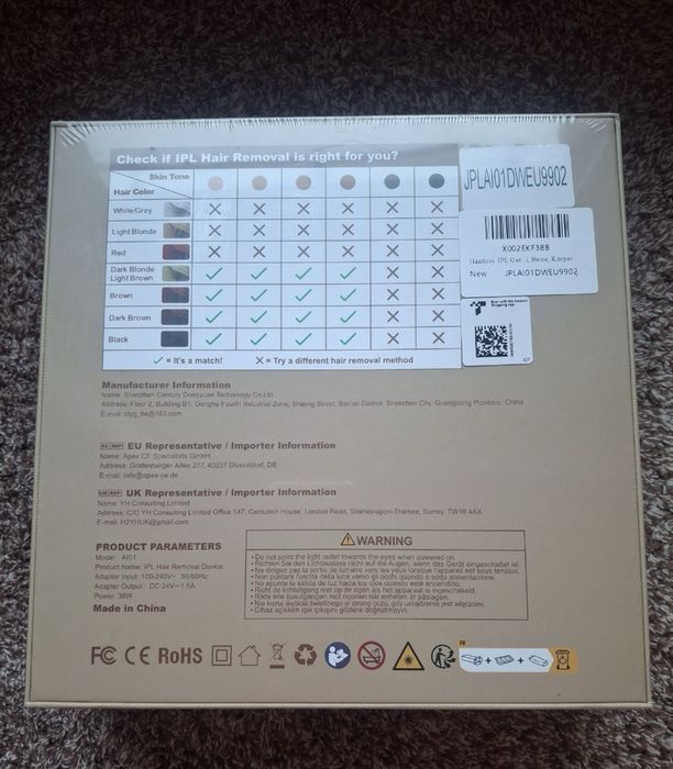 Фотоепілятор Ipl 9 режимів/ домашнє використання / депілятор