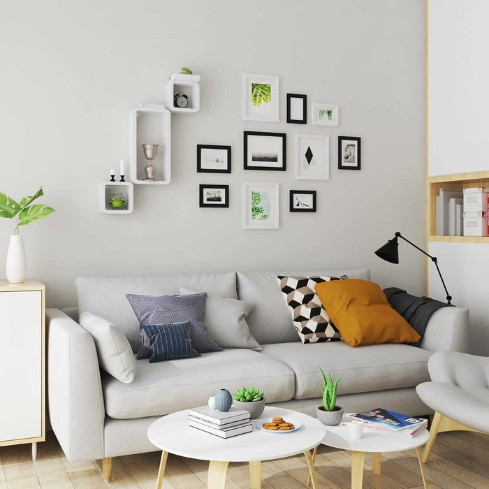 Nowy regał ścienny / półka / szafka / organizer / 3 szt/ WOLTU !A1463!