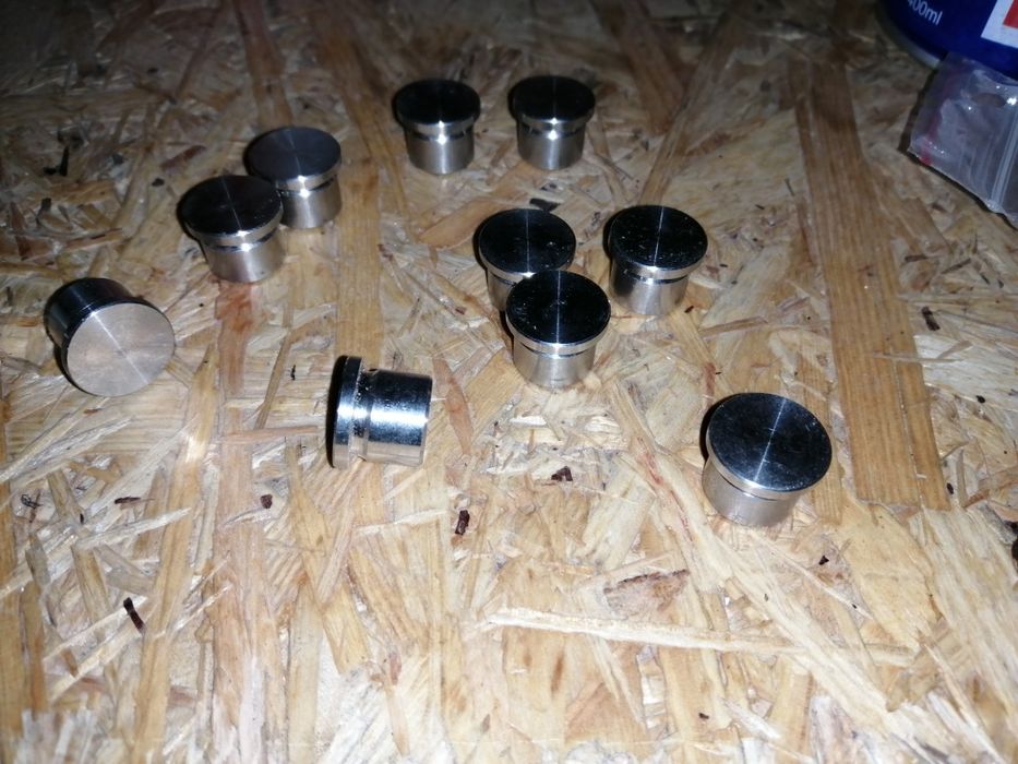 Zaślepka rury fi16 nierdzewna