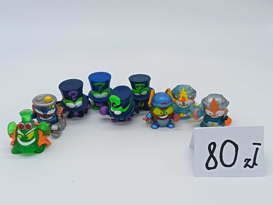 SUPER THINGS/ZINGS figurki złote i najrzadsze