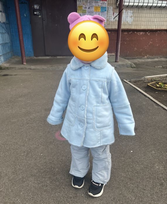 Пальто на дівчинку h&m