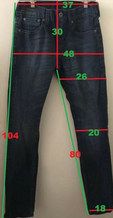 Levis 511 Skinny 30 W x 32 L