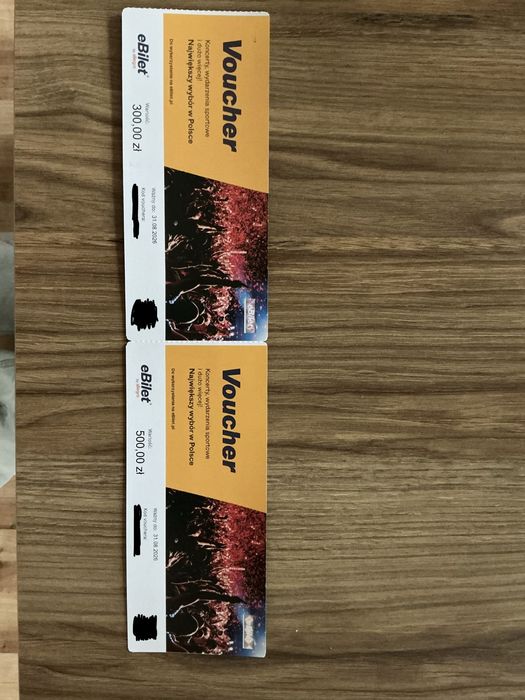 Voucher eBilet 800zł