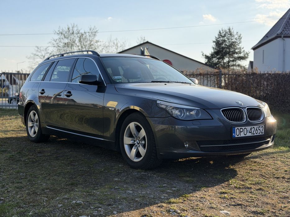 BMW E61 523i 2.5 benzyna | Panorama | Skóra | Xenon | Polska | 12 900 zł
