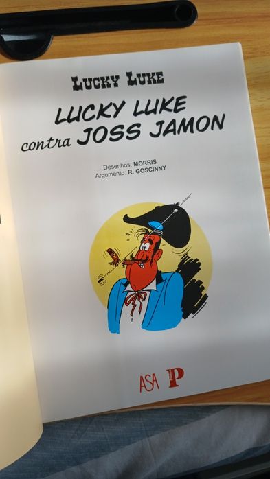 Lucky Luke contra Joss Jamon (capa mole)