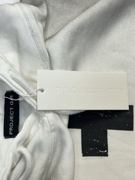 Project GR Orgasm Donor Grailz opium archive худи белое черное