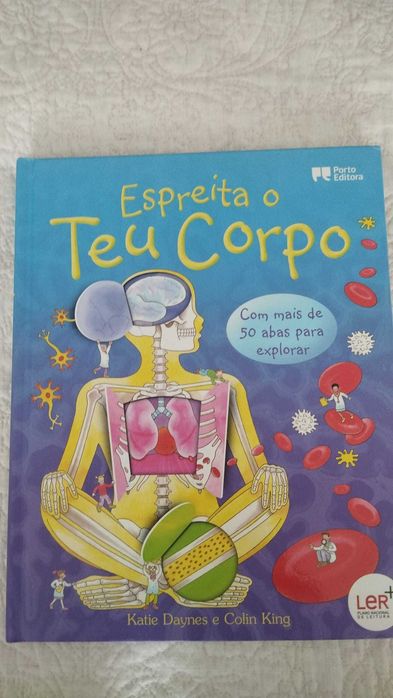 Livro "Espreita o Teu Corpo" para Crianças