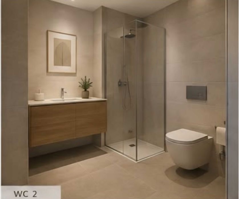 Apartamento T2 Novo para venda