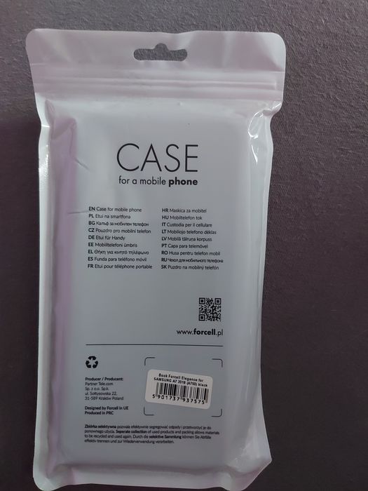 Etui Samsung A7 czarne