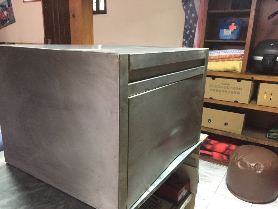 Dispensador de pão em inox