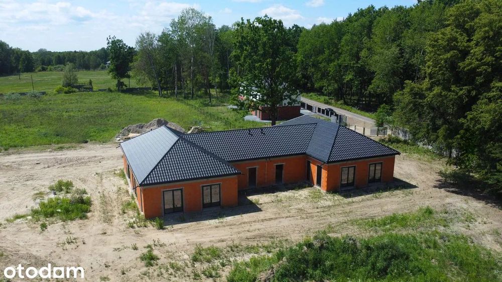 Parterowy dom bliźniak  dostępne 155/165m², duża działka Konstancin