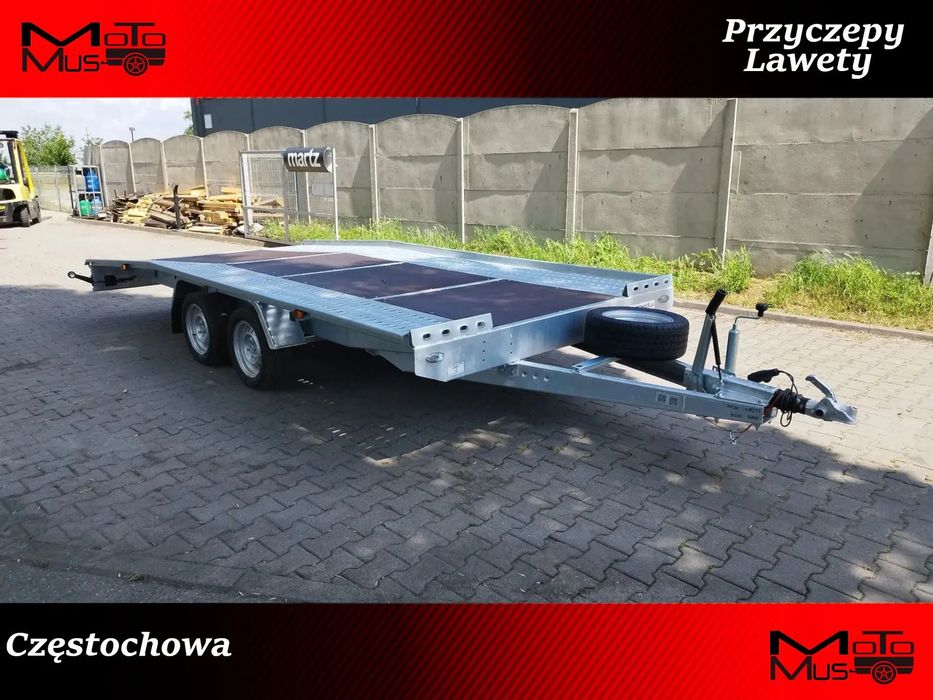 Niewiadów Laweta Niewiadów Boro Jupiter 4.5x2 raz łamana wypełniona koła 195r13c  Nowa laweta raz łamana wypełniona koła 195r13c Częstochowa dostawa
