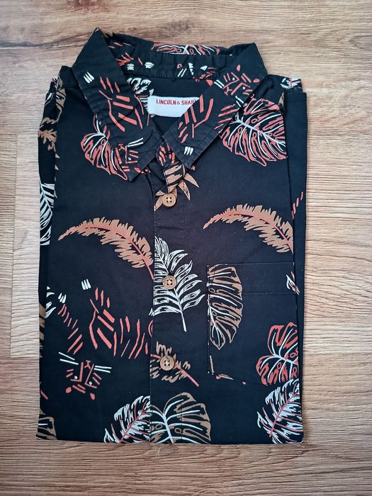 Koszula chłopięca krótki rękaw rozmiar 152, Lincoln&Sharks