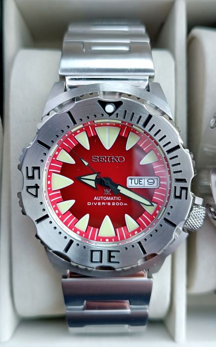 Механічний годинник  MOD Seiko Monster з механізмом NH36A