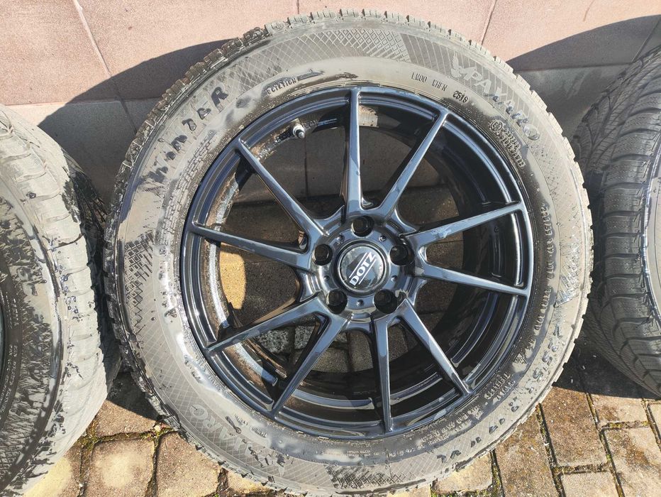 Koła Dotz Spa Black 17" 5x114.3 czujniki