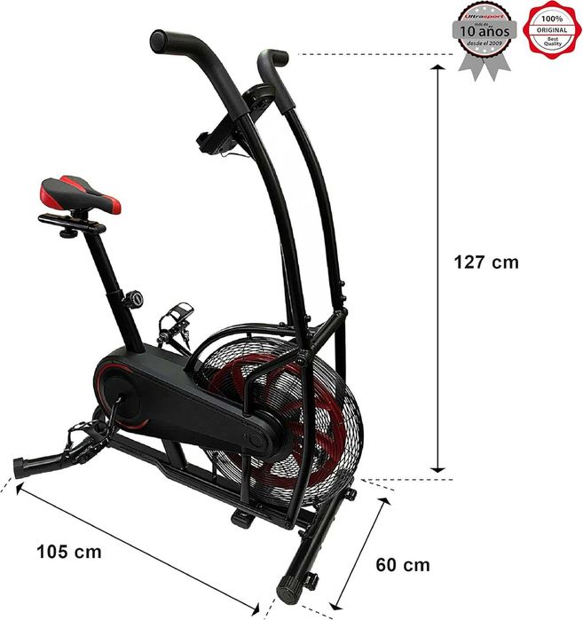 Велотренажер Ергометр для домашніх тренувань Ultrasport 309HDAIRB1