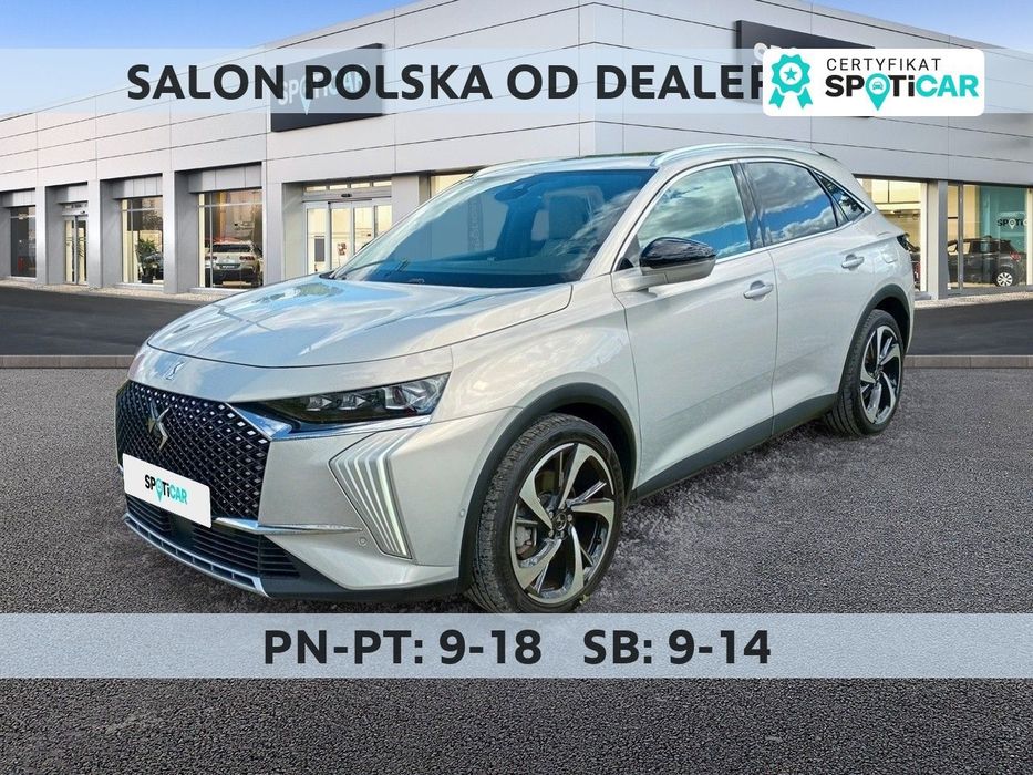 DS Automobiles DS 7 Crossback 300 KM Opera Full ASO Kredyt 50/50 05, leas od 101% Gwarancja FV23%