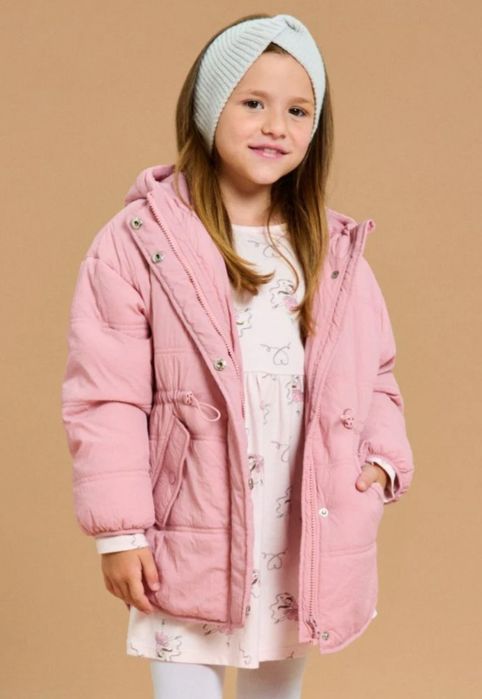 Весняна куртка-пальто для дівчинки  140 розмір