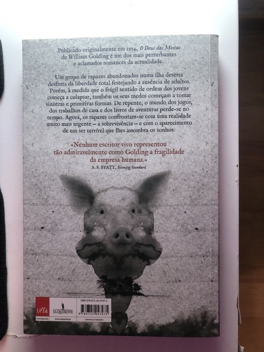 livro o deus das moscas