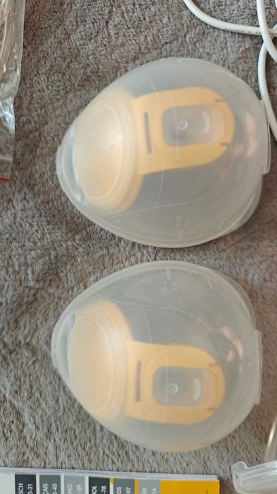 MEDELA Swing Maxi Hands-Free – laktator + Haakaa, komplet