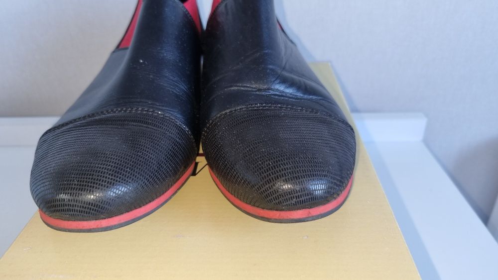 Skórzane buty Henrom r.39