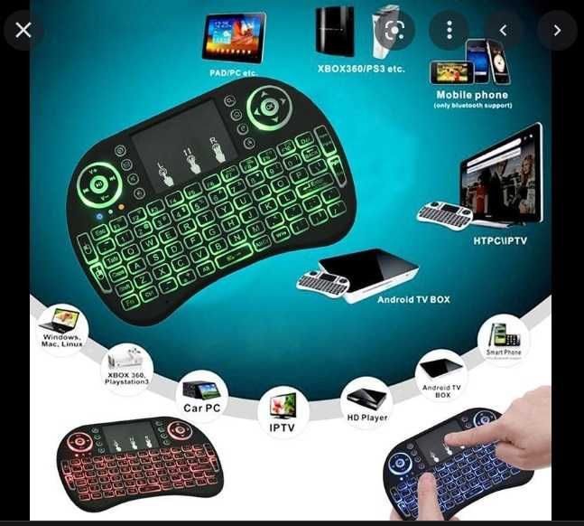 Teclado sem fios para Box Android ; Smart Tv; SmartPhone ;PC = Novo