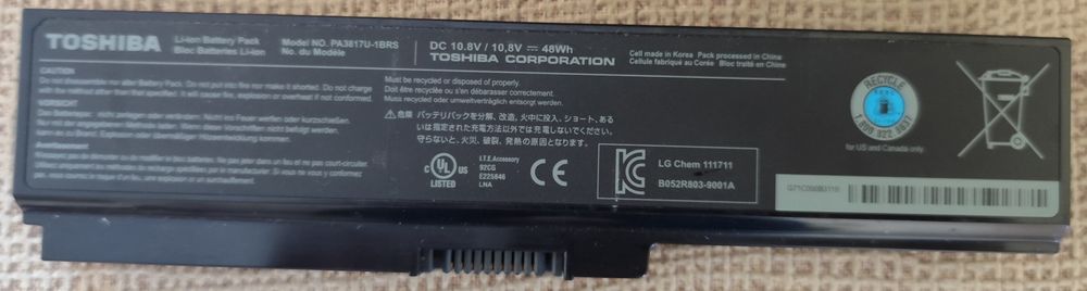 Portátil Toshiba Peças