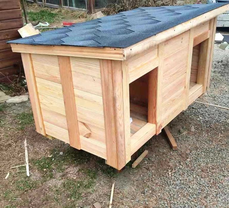 Будка для  собаки.  из дерева .