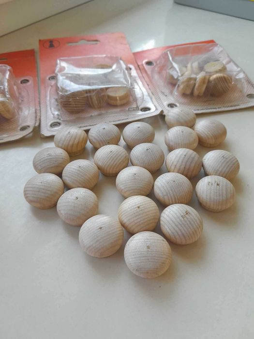 korki maskujące stolarskie drewniane koreczki