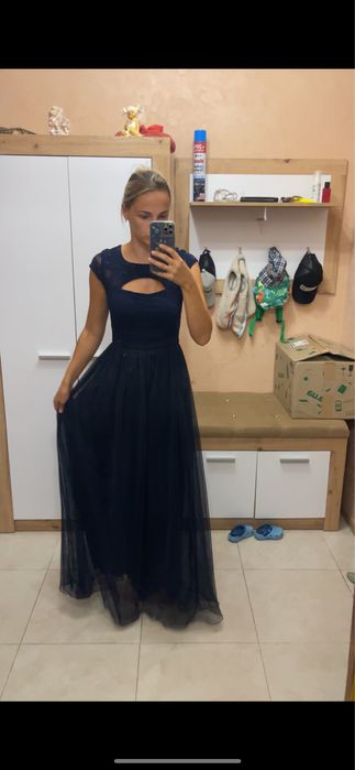 Платье вечернее в пол