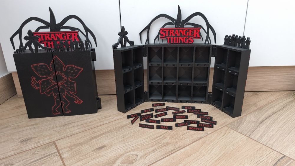 Шкатулка з поличками для фігурок Kinder Stranger Things Дивні Дива