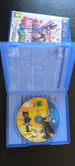 Need for speed/Dragon ball xenoverse 2/Just dance 2019 PlayStation 4