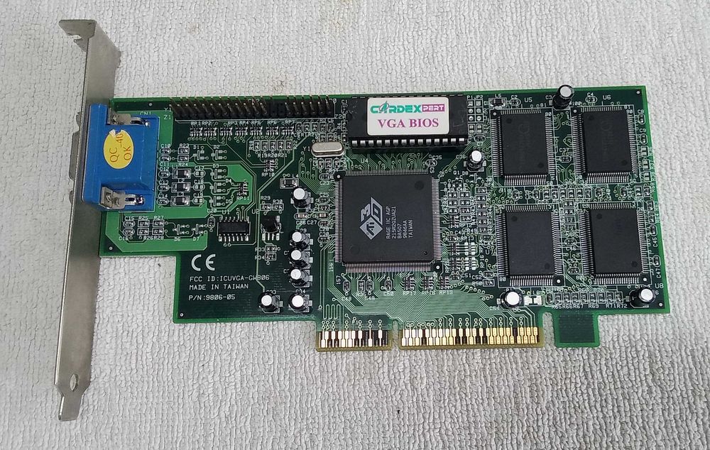[PC Vintage] Placa de video AGP - Ati 3D Rage IIc