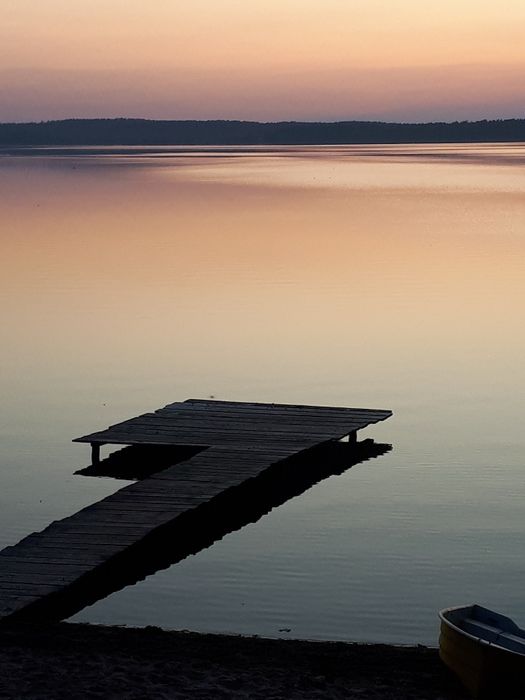 Domek całoroczny nad jeziorem- Mazury .
