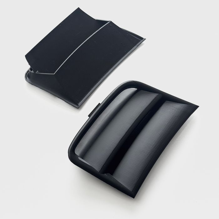 Бокові повітрозабірники, жабри в бампер Skoda Octavia (як milotec, rs)