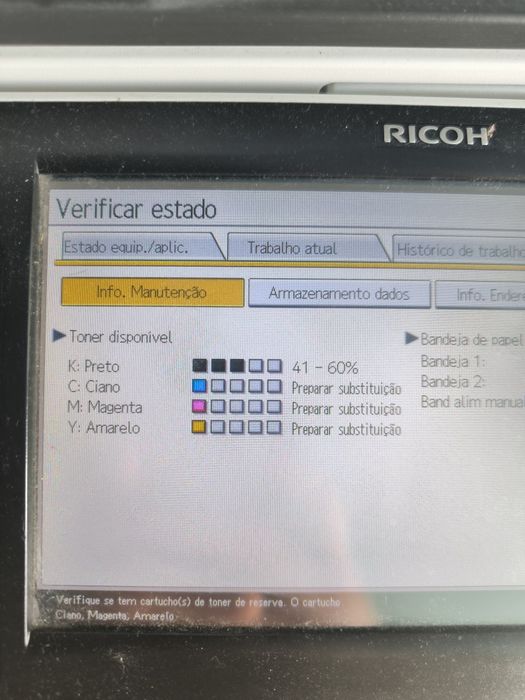 Impressora  Ricoh Multifunções MP C2011