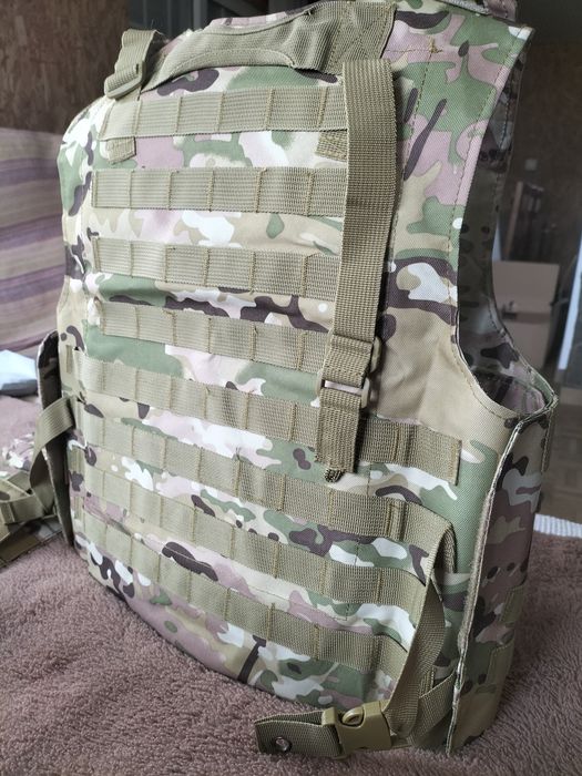 Colete para airsoft camuflado