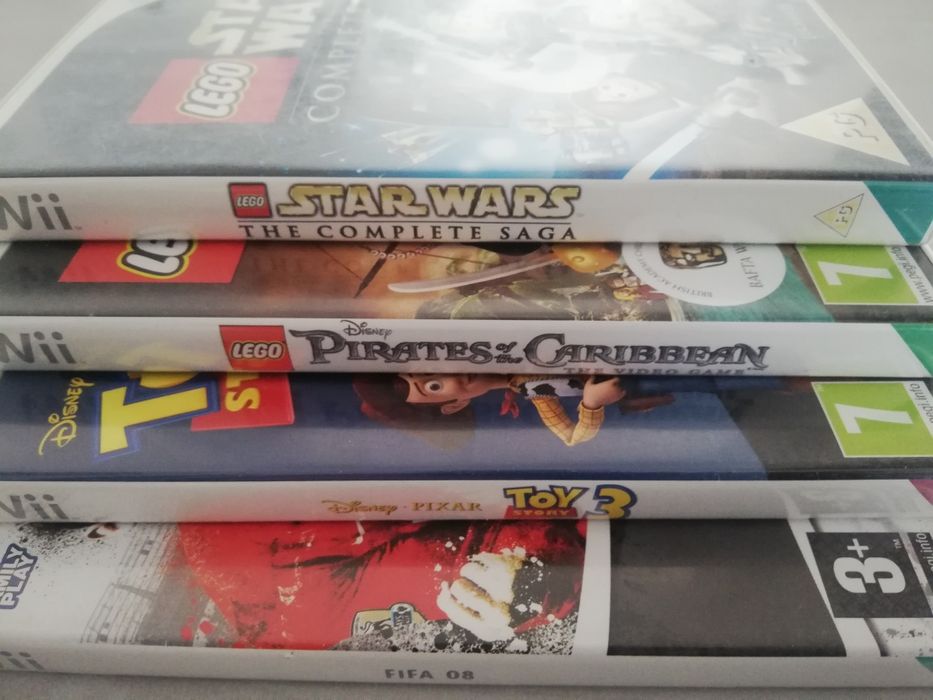 Gry 3 na Wii: Star Wars, Pirates of the Caribbean, Toy Story