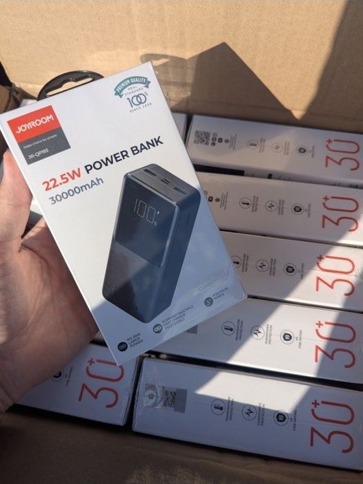 PowerBank Joyroom onT 10000 / 20000 / 30000 mAh швидка зарядка