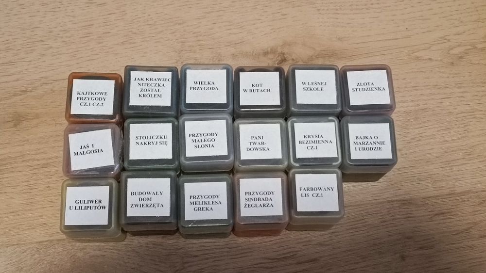 Bajki na rzutnik. Zestaw 17 szt