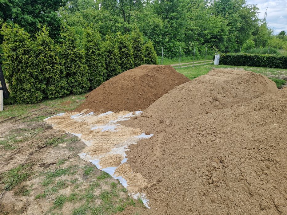 Zasypka, piasek zasypowy pod fundament