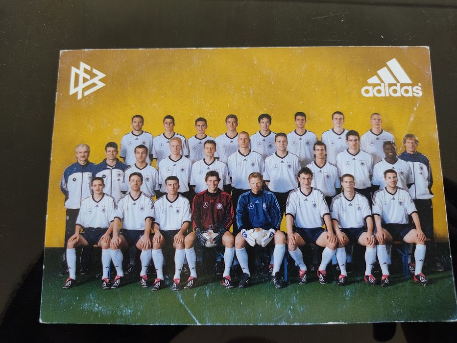 Postal da seleção da alemanha