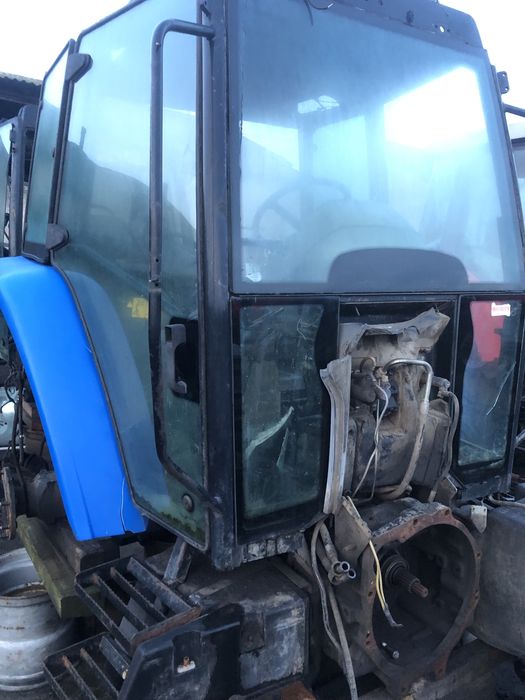 New holland tm czesci , kabina , skrzynia biegów