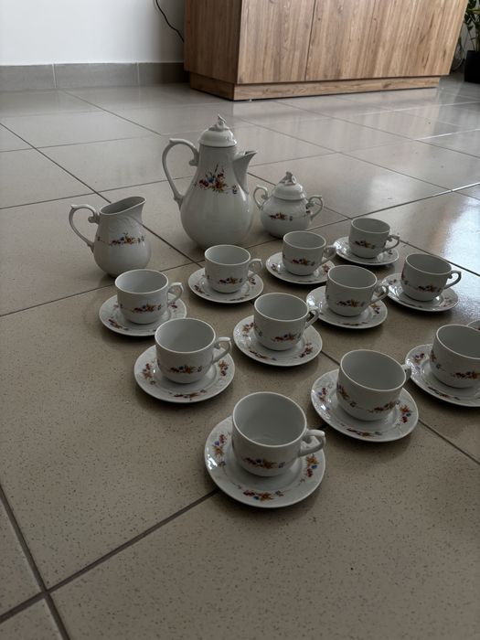 Serviço de chá e café