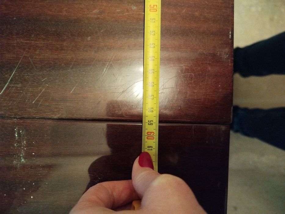 Ława rozkładana drewniana