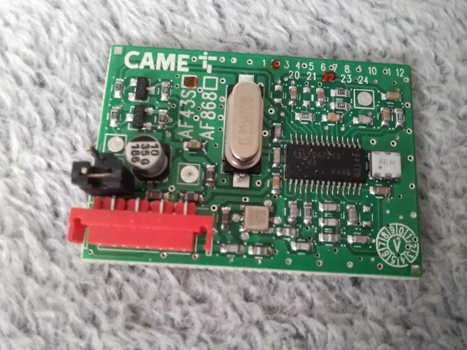 Karta częstotliwości came WO6RV-0050 nowa do bramy.