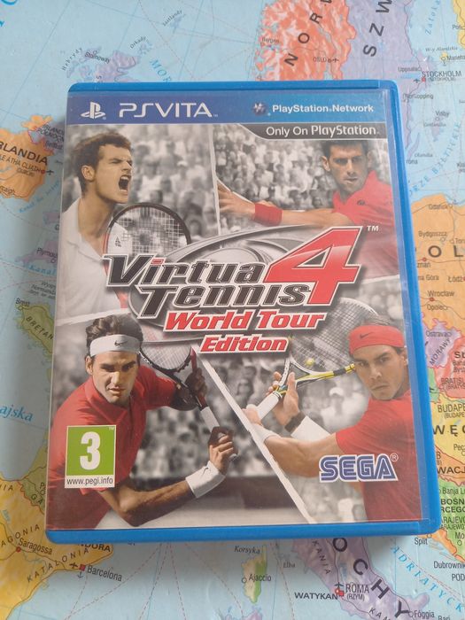 Gra Sony ps vita virtua tennis 4 world tour edition